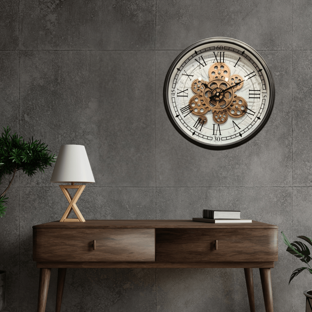 Royal Metal Gear Mechanical Clock Style 51